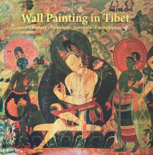 Wall painting in Tibet av Knud Larsen (Innbundet)