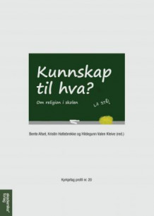 Kunnskap til hva? av Bente Afset, Kristin Hatlebrekke og Hildegunn Valen Kleive (Heftet)