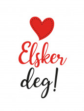 Elsker deg! (Innbundet)