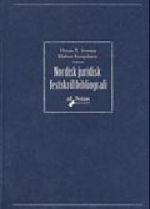 Nordisk juridisk festskriftbibliografi av Hanne E. Strømø og Halvor Kongshavn (Innbundet)