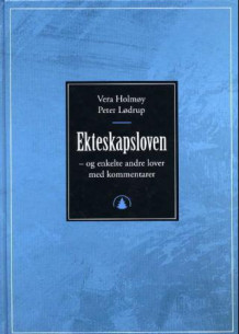 Ekteskapsloven av Vera Holmøy og Peter Lødrup (Innbundet)