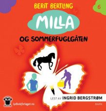 Milla og sommerfuglgåten av Berit Bertling (Lydbok-CD)