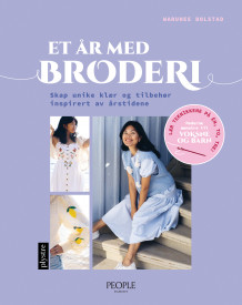 Et år med broderi av Warunee Bolstad (Innbundet)