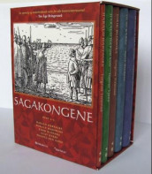 Sagakongene. Bd. 1-5 av Bjørn Bandlien, Øystein Morten, Torgrim Titlestad og Halvor Tjønn (Innbundet)