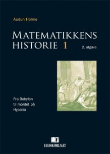Matematikkens historie 1 av Audun Holme (Innbundet)