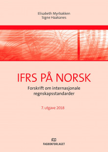 IFRS på norsk av Elisabeth Myrbakken og Signe Haakanes (Heftet)