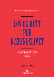 Næringslivets lovsamling 1687-2022 av Sverre Faafeng Langfeldt (Innbundet)