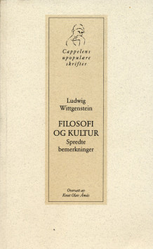 Filosofi og kultur av Ludwig Wittgenstein (Heftet)