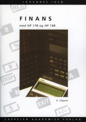 Finans med HP-17B II av Johannes Idsø (Heftet)