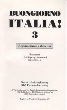 Buongiorno Italia! Kassetter 3 (Ukjent)