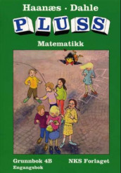 Pluss 4B  Grunnbok (engangsbok) bm (L97) av Anne Bruun Dahle og Marianne Haanæs (Heftet)