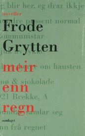 Meir enn regn av Frode Grytten (Innbundet)