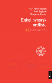 Enkel nynorsk ordliste av Margunn Rauset, Aud Søyland og Karl Arne Utgård (Fleksibind)