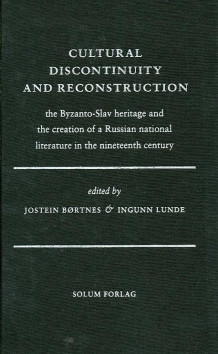 Cultural discontinuity and reconstruction av Jostein Børtnes og Ingunn Lunde (Innbundet)