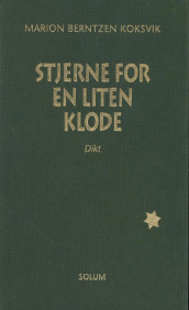 Stjerne for en liten klode av Marion Berntzen Koksvik (Innbundet)