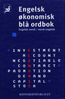 Engelsk økonomisk blå ordbok av Janet Aagenæs (Innbundet)