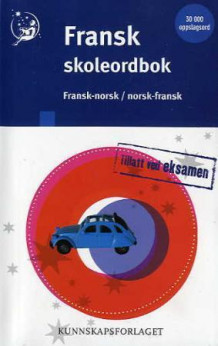 Fransk skoleordbok av Vibecke C.D. Haslerud (Fleksibind)