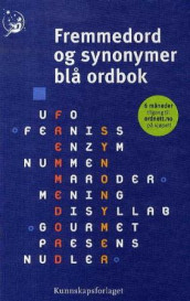 Fremmedord og synonymer blå ordbok av Dag Gundersen (Innbundet)