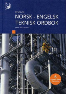 Norsk-engelsk teknisk ordbok av Jan E. Prestesæter (Innbundet)