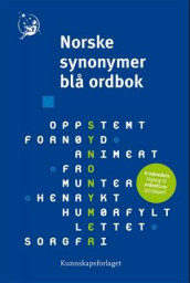 Norske synonymer blå ordbok av Dag Gundersen (Innbundet)