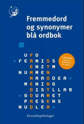Fremmedord og synonymer blå ordbok av Dag Gundersen (Innbundet)