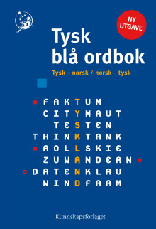 Tysk blå ordbok av Gerd Paulsen (Innbundet)