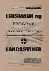 Lensmann og landssviker av Halvor Lognvik (Innbundet)