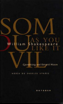 Som du vil = As you like it av William Shakespeare (Heftet)