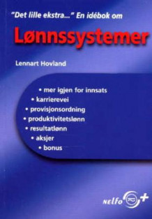 Lønnssystemer av Lennart Hovland (Heftet)