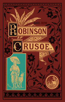 Robinson Crusoe av Daniel Defoe (Innbundet)