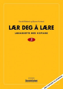Lær deg å lære 3 nynorsk av Harald Båsland og Bjarne Hovland (Spiral)