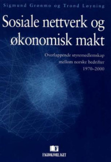 Sosiale nettverk og økonomisk makt av Sigmund Grønmo og Trond Løyning (Heftet)