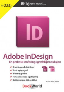 Adobe InDesign av Tom Helge Berglie (Heftet)