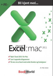 Excel:mac 2011 av Peter Jensen og Gisle Orlund (Heftet)