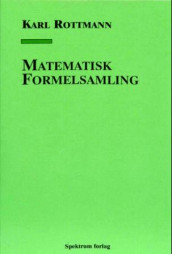 Matematisk formelsamling av Karl Rottmann (Heftet)