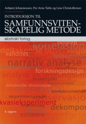 Introduksjon til samfunnsvitenskapelig metode av Asbjørn Johannessen, Line Kristoffersen og Per Arne Tufte (Heftet)
