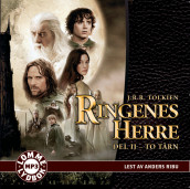Ringenes herre II av J. R. R. Tolkien (Lydbok MP3-CD)