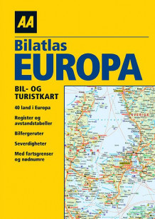 Bilatlas Europa (Heftet)