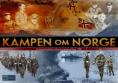Kampen om Norge. Et brettspill om det tyske angrepet på Norge i 1940 av Yngve Bækholt og Eivind Vetlesen (Spill)