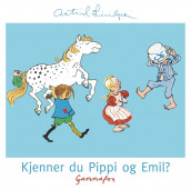 Kjenner du Pippi og Emil? av Astrid Lindgren (Lydbok-CD)