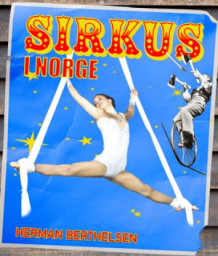 Sirkus i Norge av Herman Berthelsen (Innbundet)