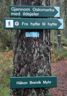 Gjennom Oslomarka med ildsjeler av Håkon Breivik Myhr (Innbundet)