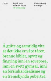 Til orientering av Ingvill Maria Daatland Hekne (Heftet)