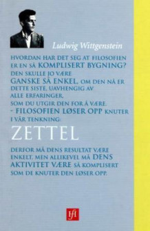 Zettel av Ludwig Wittgenstein (Heftet)