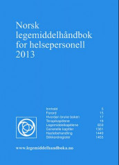 Norsk legemiddelhåndbok for helsepersonell 2013 (Heftet)
