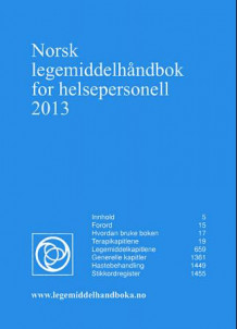 Norsk legemiddelhåndbok for helsepersonell 2013 av Trygve Fjeldstad (Heftet)
