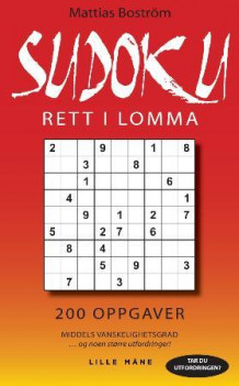 Sudoku av Mattias Boström (Heftet)