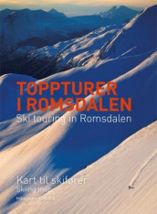 Toppturer i Romsdalen av Halvor Hagen (Kart, rullet)