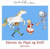 Kjenner du Pippi og Emil? av Astrid Lindgren (Lydbok-CD)