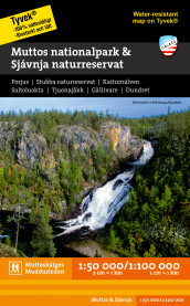 Muttos nationalpark & Sjávnja naturreservat (Kart, falset)